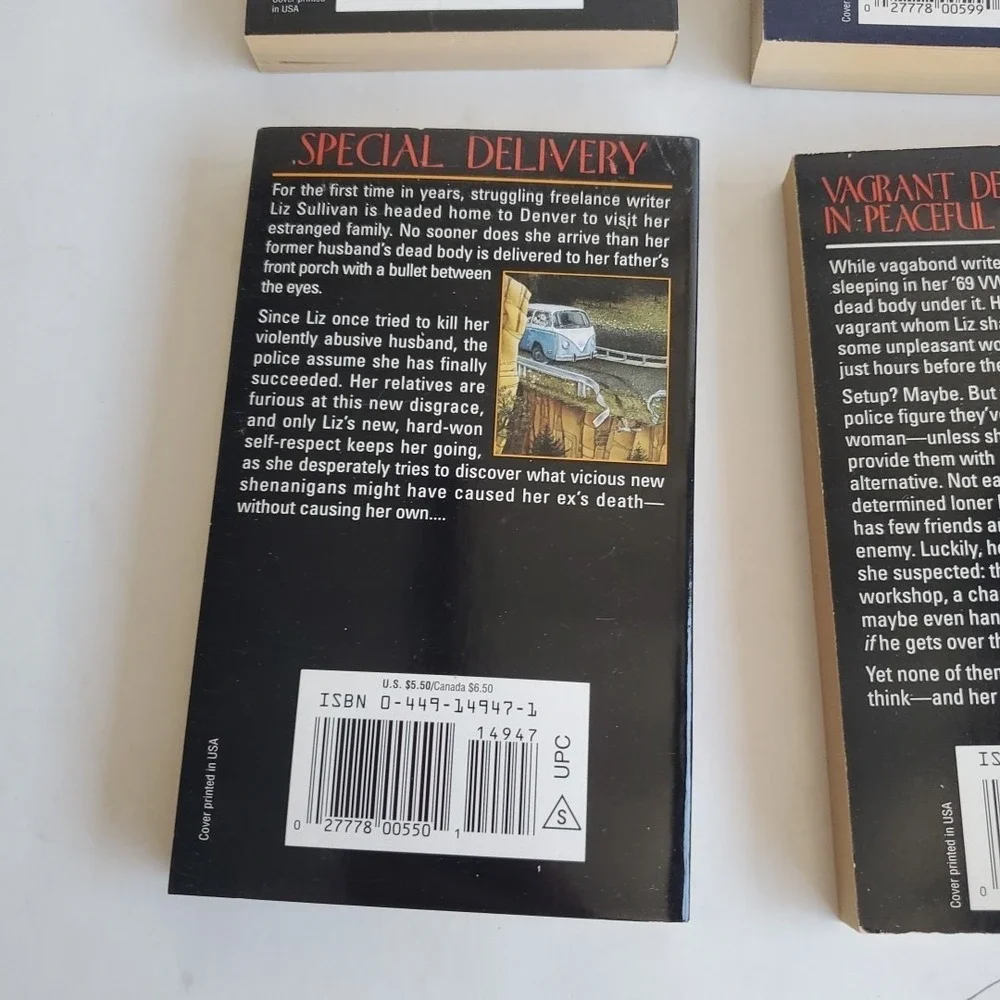 4 LORA ROBERTS PB Lot MYSTERY MURDER CROPS UP MURDER Mile‎ High Marketplace NOS